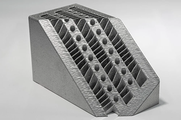 3D-printed metal wedge
