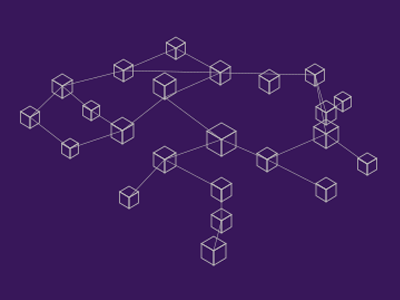 Abstract graphic of distributed network