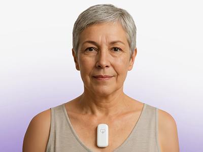 CardioTag Device on Woman